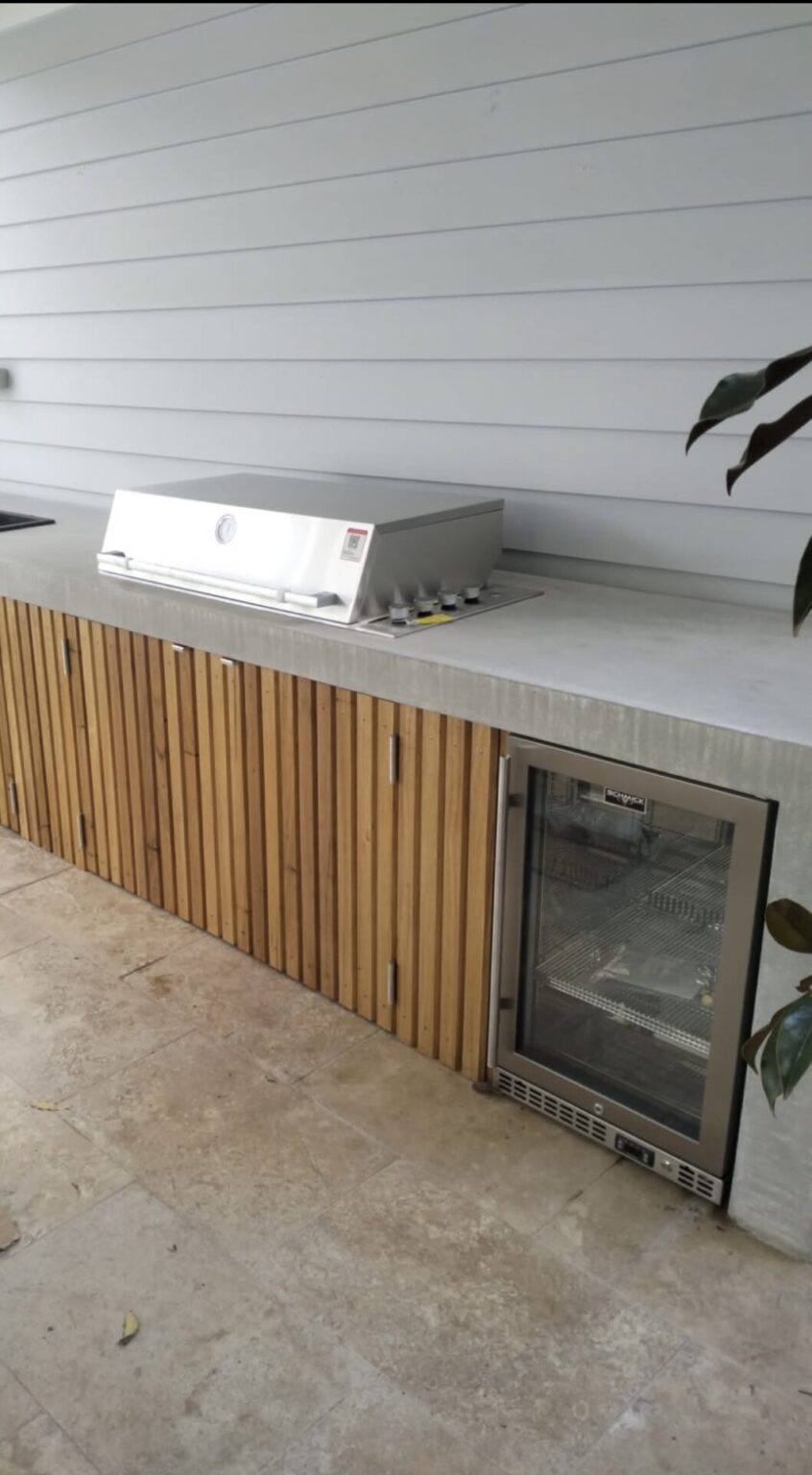 outdoor kitchens