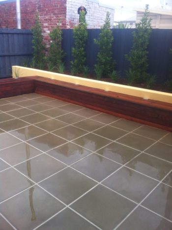 laying pavers