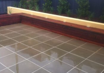 laying pavers